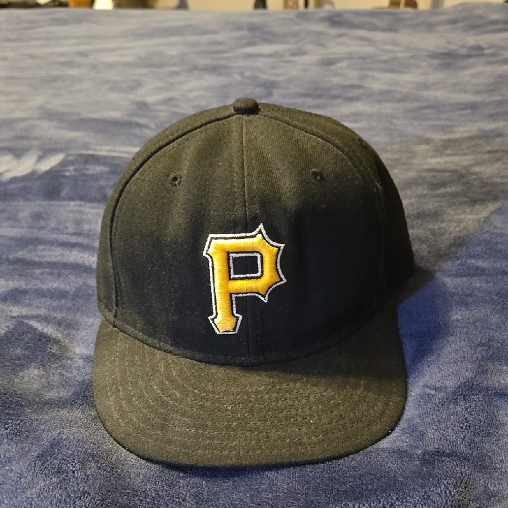 Black Cap with Yellow 'P' Logo
